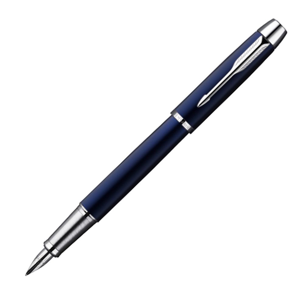 Перьевая ручка Parker IM, цвет - синий, перо - нержавеющая сталь