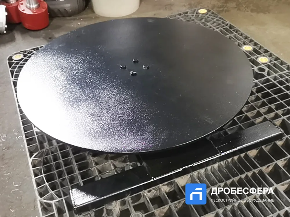 Стол для пескоструйной камеры 600 мм поворотный до 50 кг нагрузки арт. 25.00.000