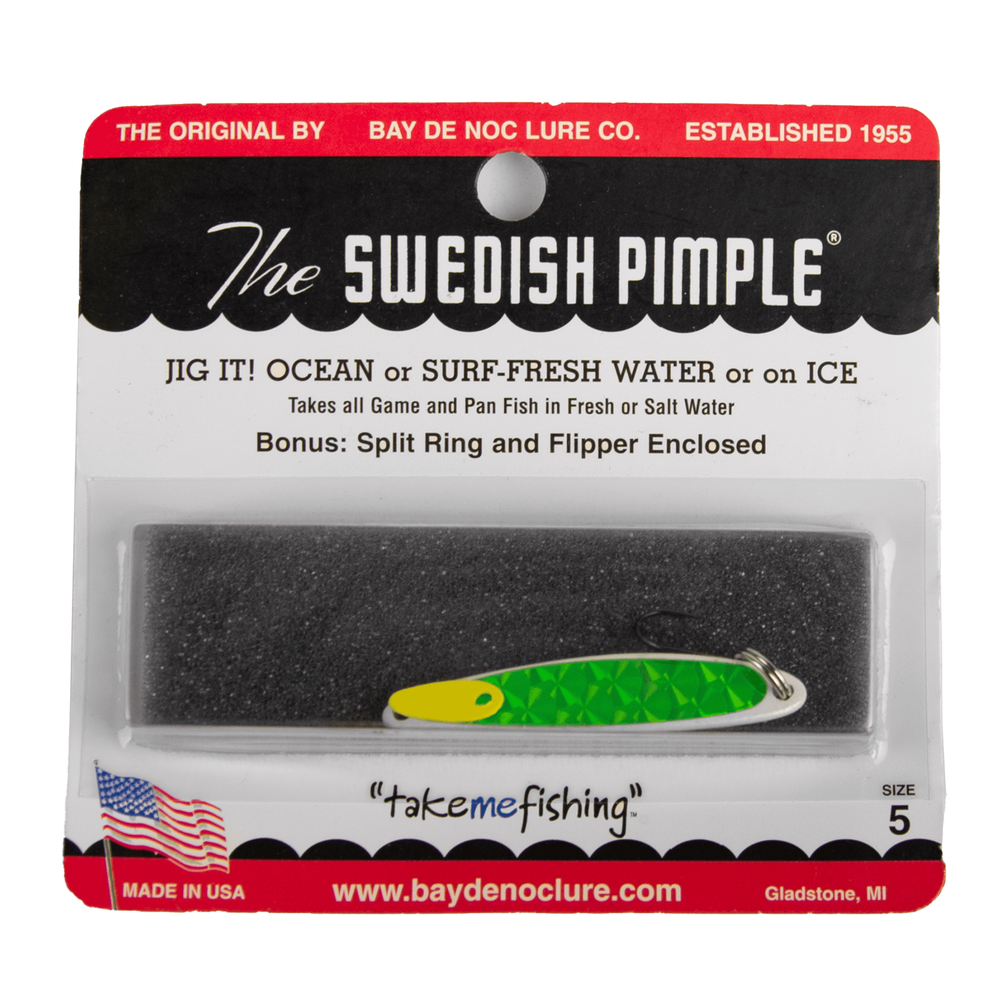 Блесна Bay de Noc Swedish Pimple #5 (48мм, 9.3гр)