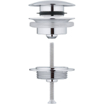 Донный клапан Grohe 65807000 click-clack Хром