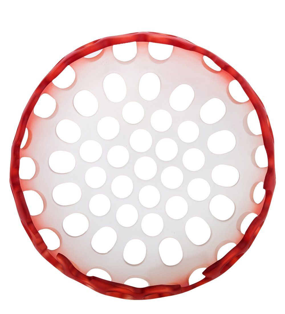 BMB- 62 Ваза «Перфора Красный Омбре» большой