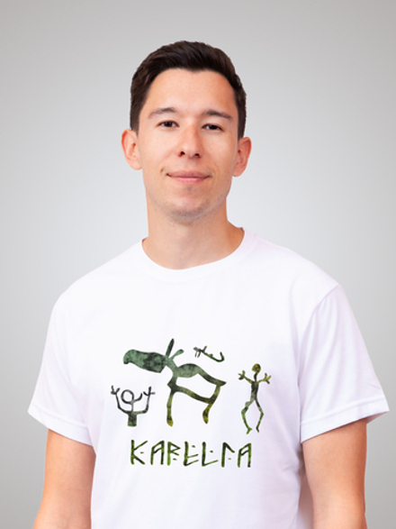 Футболка с принтом "Карелия" Karelia