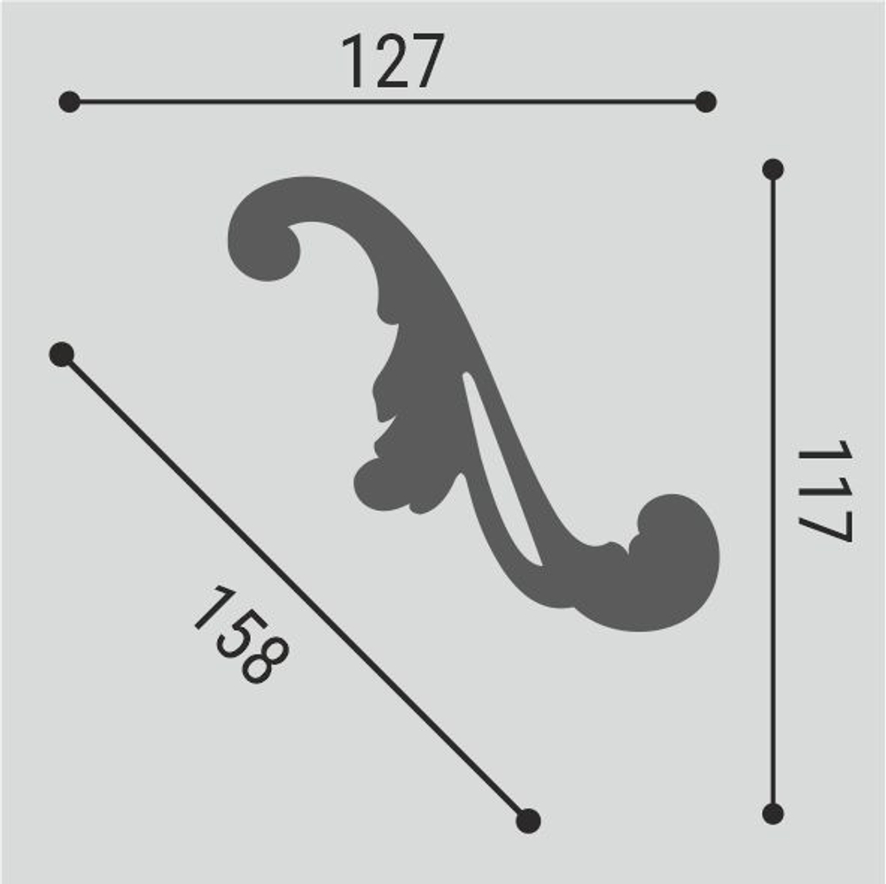 Угловой элемент М26У4
