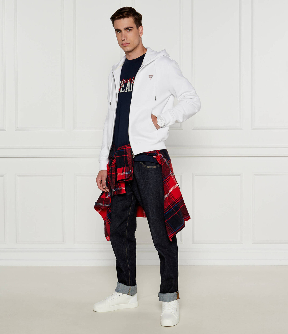 Худи Guess Jeans - белый(M4YQ28 K9V31)