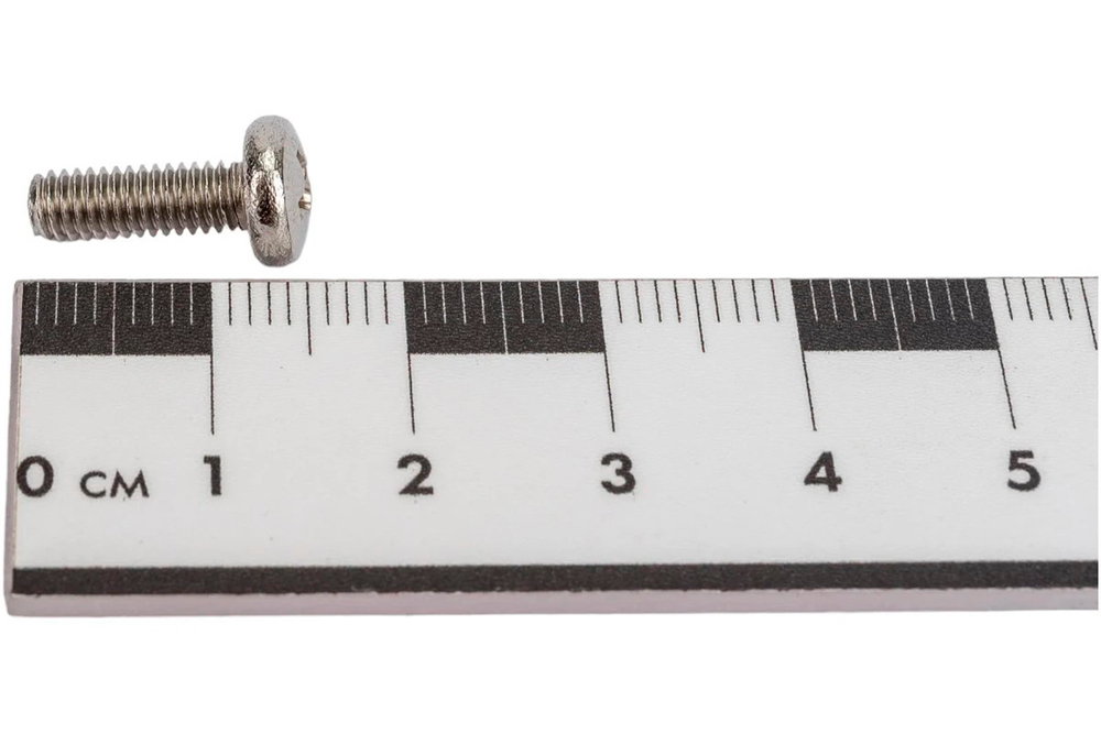 4х12 Винт полукруг. нерж. А2 DIN7985 PH (100 шт.)