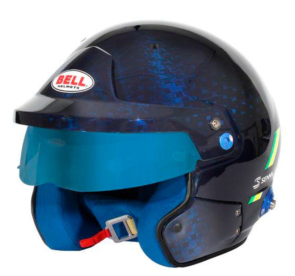 Карбоновый открытый шлем BELL MAG-10 CARBON AYRTON SENNA