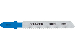 Полотна по металлу STAYER (2 шт; 50х1.8 мм; HSS; Т-хвост.; Т118В) для электролобзика 15993-1.8_z02