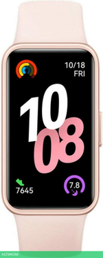 Фитнес-браслет Huawei Band 10 Pink Fluoroelastomer Strap NOR-B19 (55020EEN)