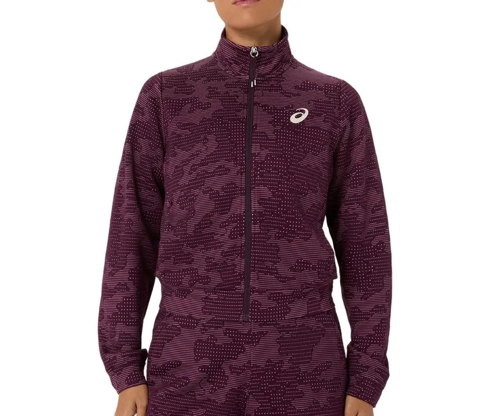 Женская теннисная куртка Asics Match - dark aubergine