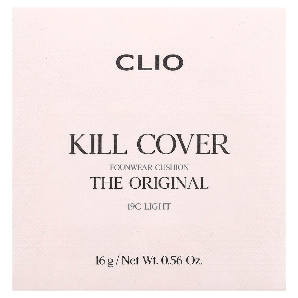 Clio, Death Cover FounWear, кушон, тон 19C Light, 16 г (0,56 унции)