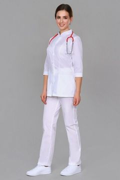 Костюм женский DoctorBIG 406 (белый)