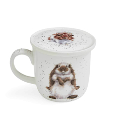 Royal Worcester Кружка Wrendale Designs 290 мл со свинкой и блюдцем