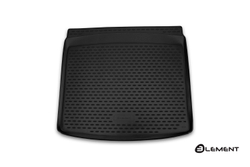 Коврик в багажник для RENAULT Kaptur (I, Ip) 2016-, 2WD (для комплектаций без фальш-пола), 1 шт. (полиуретан) ELEMENT4142B13
