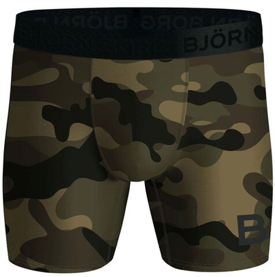 Мужские боксеры спортивные Björn Borg Performance Boxer 1P - camo