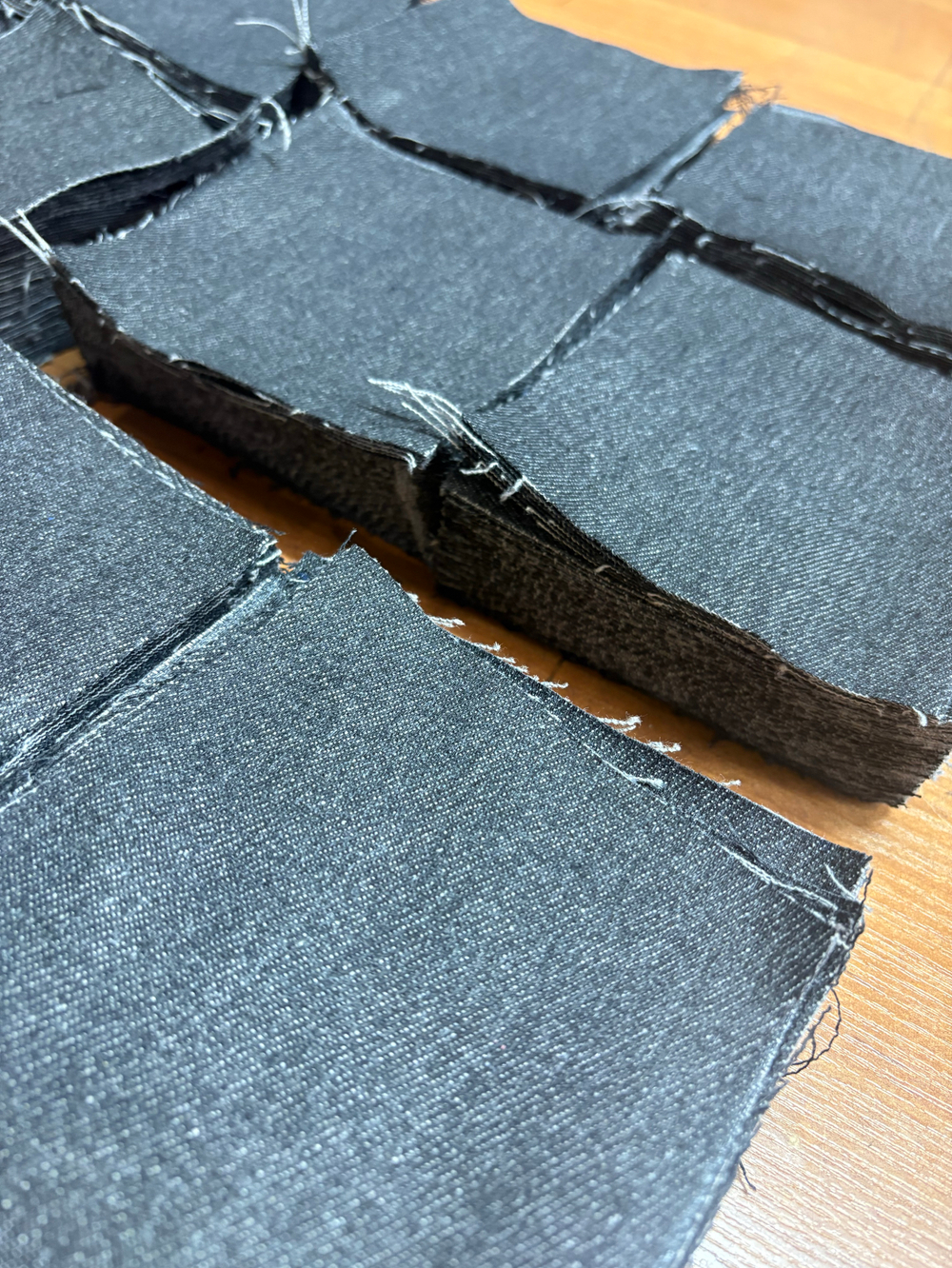 Для рукоделия / ткань джинсовая плотная