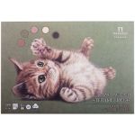 Планшет для пастели, А4, 15л, 5цв, 160гр/м, Теплые цвета Лилия Холдинг