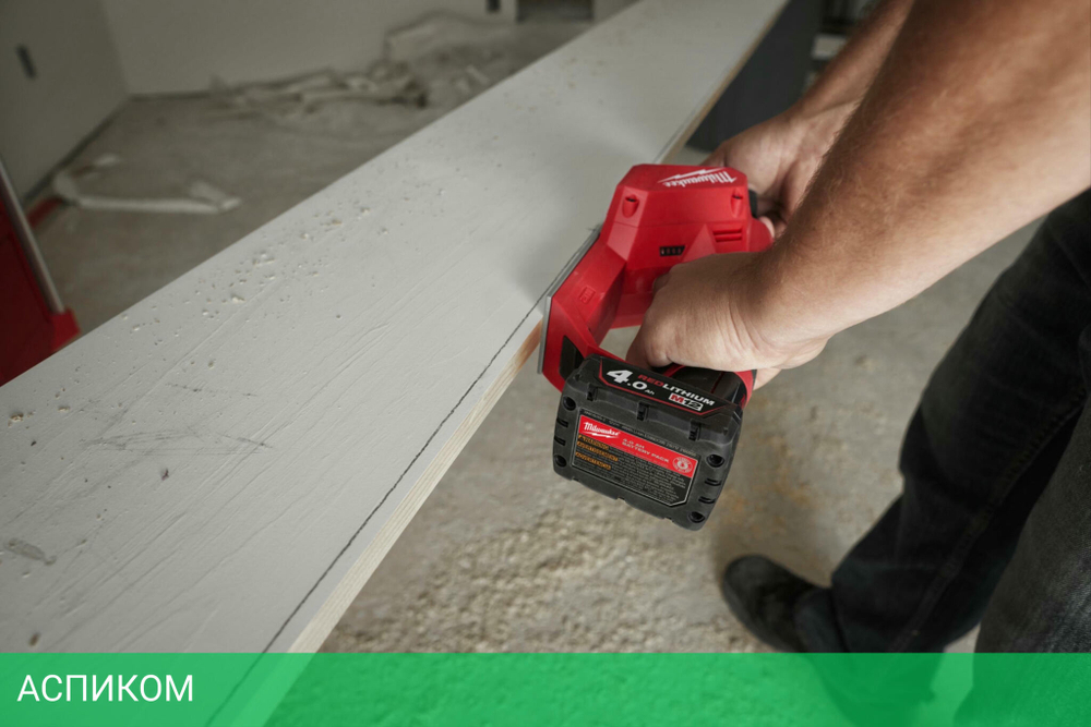 Электрорубанок Milwaukee M12BLP-0X (4933492850)