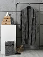Халат махровый PIERRE CARDIN HOME антрацит
