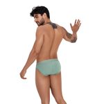 Мужские трусы брифы зеленые Clever CURSE BRIEF 126210