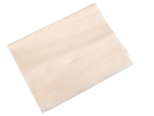 Подпергамент резанный пищевой 42х30 см, бежевый, Марка П (~1500 листов), 10 кг