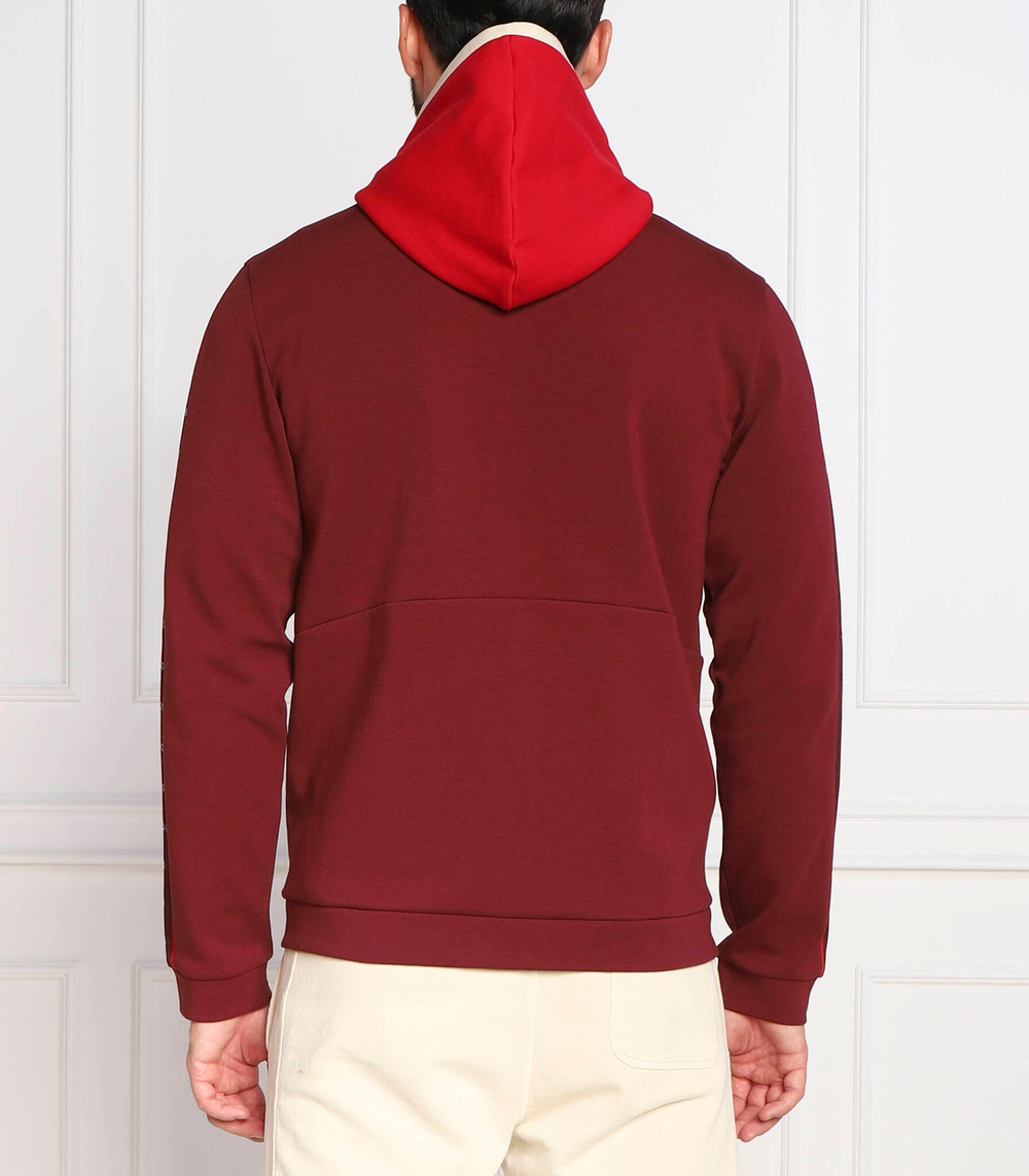 Худи saggy 1 BOSS GREEN - бордовый(50477042)