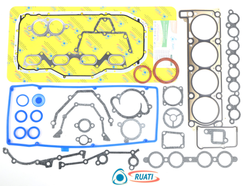 Комплект прокладок двигателя ЗМЗ-405, 409 Евро 3 полный для а/м ГАЗ, УАЗ (металическая ГБЦ,силикон, паронит, сальники коленвала,  40524-3906022-03, 040624-3906022-00, 040624-3906022-10) ОПТИМА RUATI