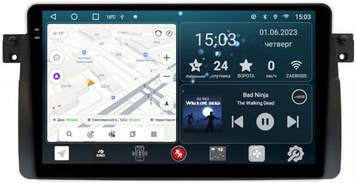Магнитола для BMW 3 (E46) 1998-2006 - RedPower 081 Android 10, Быстрая, QLED+2K, CarPlay, SIM-слот
