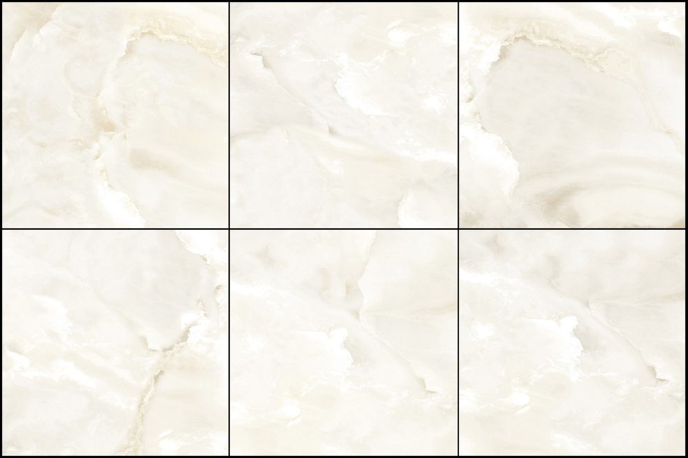 Керамогранит Arcadia Ceramica Onice Pearl 60x60 см 1.44 м² глянцевый цвет перламутровый