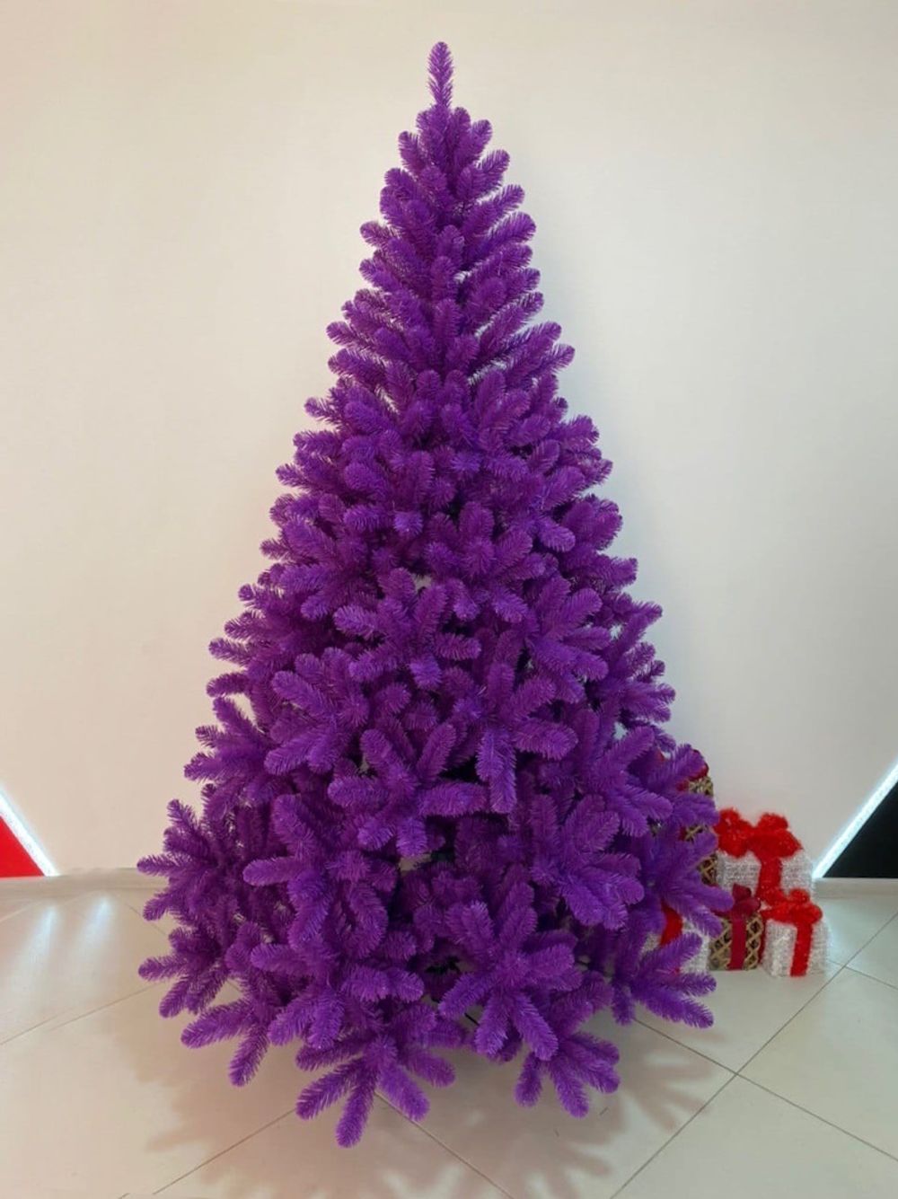 Искусственная фиолетовая елка «Прованс» (пвх) 120 см / 1.2 м