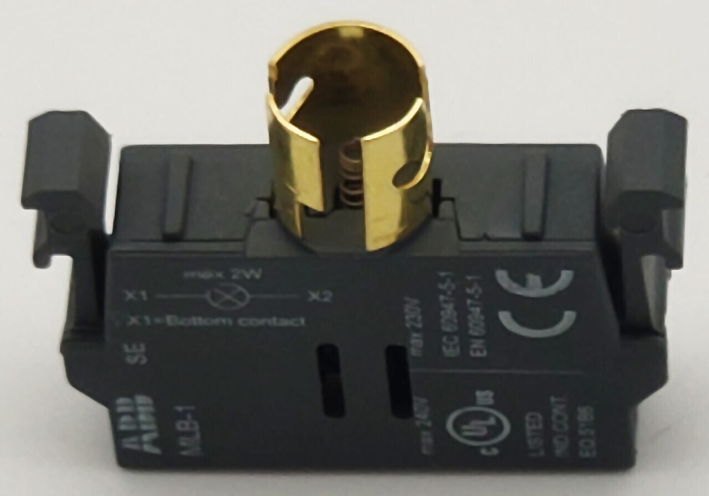 2шт Патрон для лампы с цоколем ABB MLB-1, 1SFA611620R1001