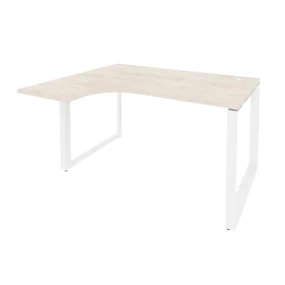 Onix Стол эргономичный левый на О-образном м/к O.MO-SA-3 (L) 1380*1180*750 (800/460)