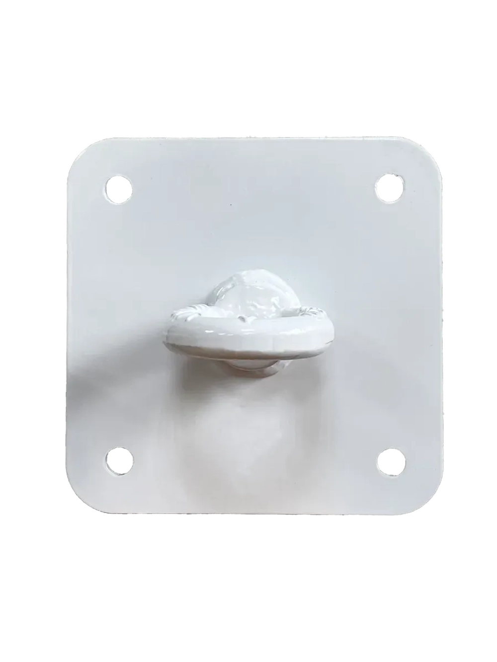 Кронштейн для балетного станка торцевой на стену, белый