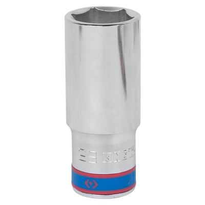 KING TONY (423523M) Головка торцевая глубокая шестигранная 1/2", 23 мм