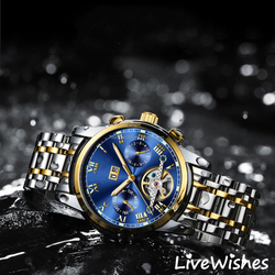 Часы наручные механические с календарем