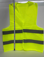 Жилет сигнальный, светоотражающий, салатовый, размер Универсальный (примерно XL), TG (1 шт.)
