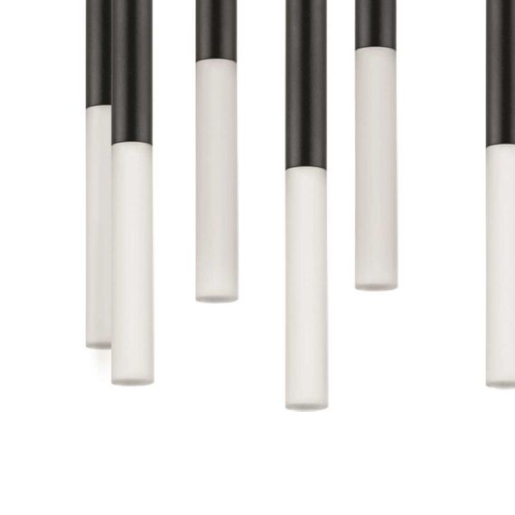 L8T747137 Люстра TUBO LED 40W 2000LM 360G ЧЕРНЫЙ 3000K