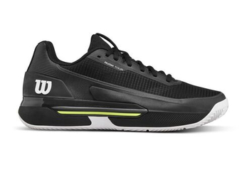 Мужские кроссовки теннисные Wilson Rush Tour 5 Clay - black/white/safety yellow