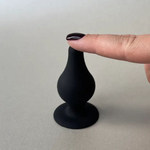 Анальный плаг черный MODEL 2 от SILEXD (XS: 6,4*2,5 см.)