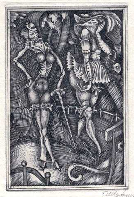 Eddy Smith (1895-1957) - эротическое искусство британского художника Эдди Смита. 18+