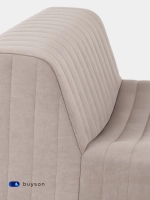 Бескаркасное кресло БайСофт (бежевый)