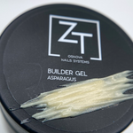 ZT Строительный гель BUILDER GEL ASPARAGUS, перламутровый крем-брюле 15 гр.