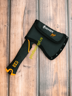 Туристический походный топорик колун от Gerber черный