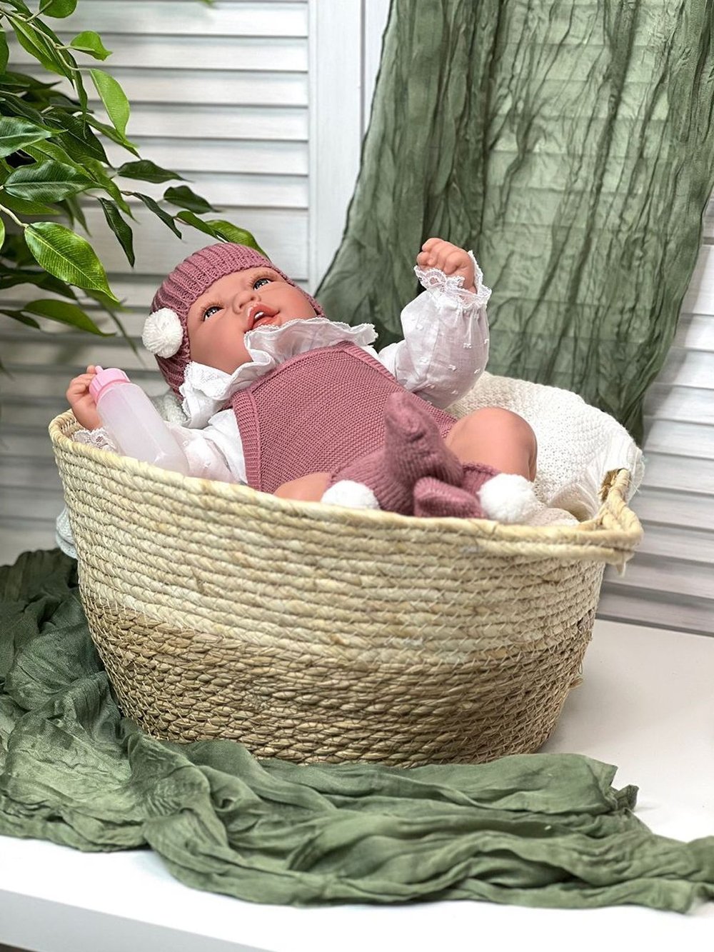 Кукла Manolo Dolls мягконабивная Joana 47см в пакете (1182)