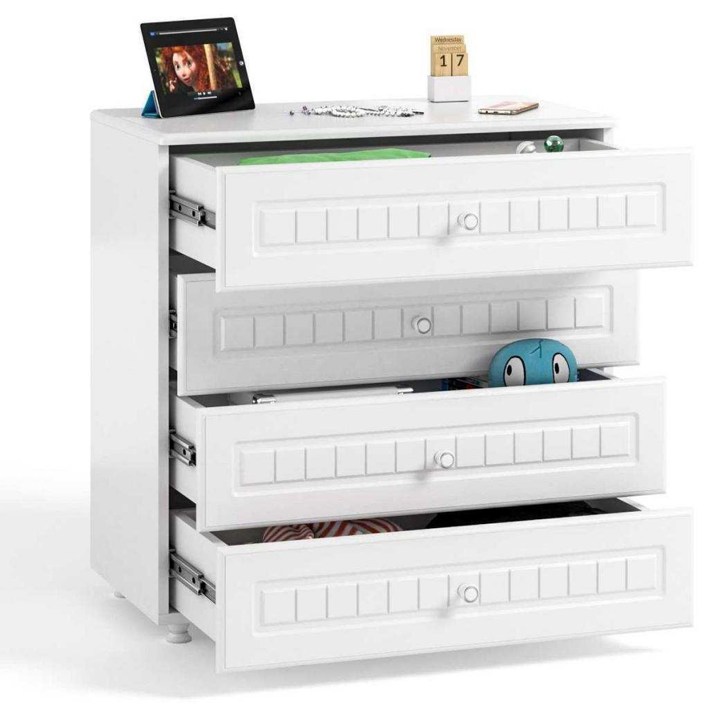 Комод Монако МН-6 белое дерево