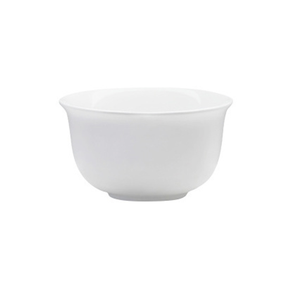 268019.9 Пиала ЦЗИНМЭЙ "Белая" h=3,5см, d=7,2см, 60 мл, фарфор белый