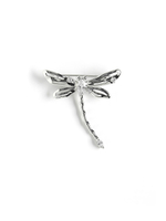 Брошь "Dragonfly" Silver