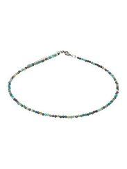 Чокер на шею из хризоколлы 3 мм