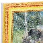 Алмазная мозаика на подрамнике с полным заполнением «МИР ЯРКИХ КРАСОК», беличий переполох, 20*30 см