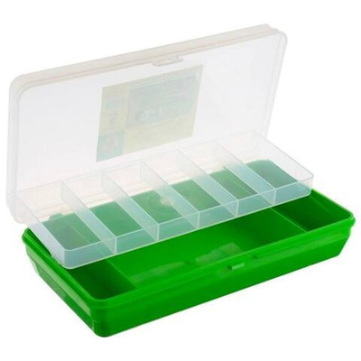 Ящик зеленый двухъярусный