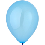 Шар латексный Кристалл 13 см (Голубой)